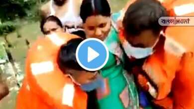 Ndrf workers rescue pregnant woman, viral video