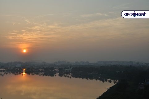 Winter Solstice Sunset Kolkata 2011 12 22 7700