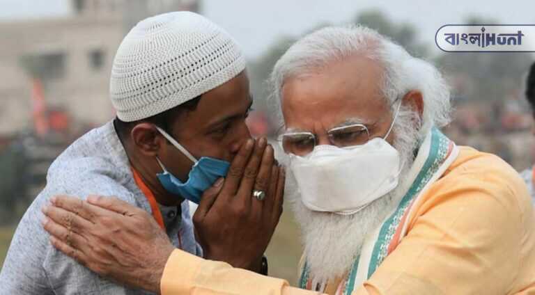 What is saying Muslim boy to narendra Modi! Viral photo