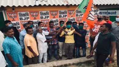 In gopiballavpur, 25 families left the tmc and joined bjp