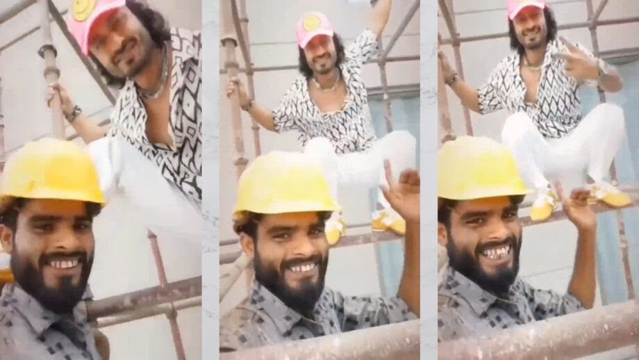 watch vidyut jamwal swings around buildings to meet a construction worker fans say real superstar 920x518 1